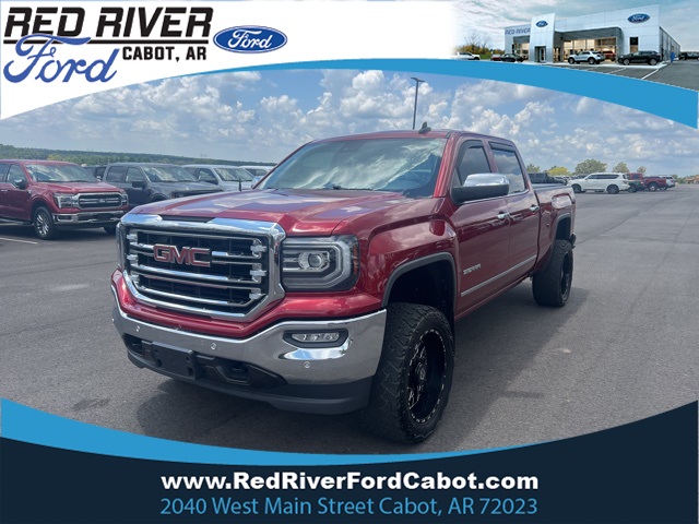 Used 2018 GMC Sierra 1500 SLT with VIN 3GTU2NEJ2JG490738 for sale in Little Rock