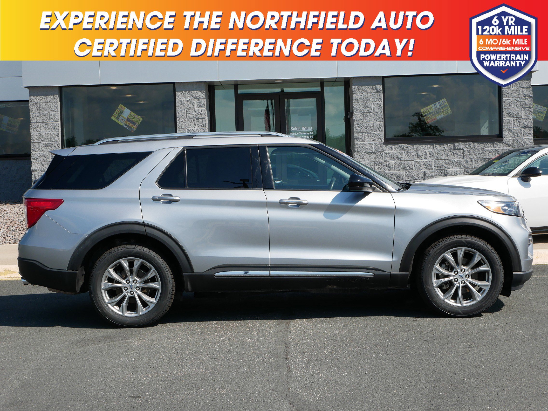 Certified 2023 Ford Explorer Limited with VIN 1FMSK8FH3PGB69943 for sale in Northfield, Minnesota