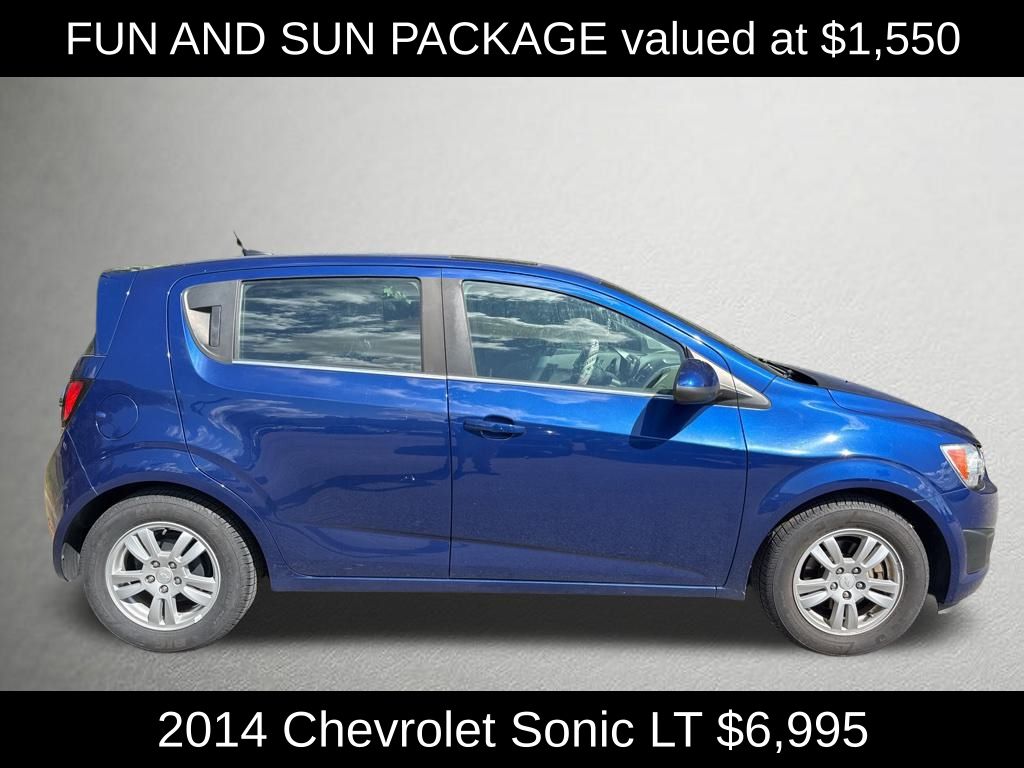 Used 2014 Chevrolet Sonic LT with VIN 1G1JD6SB2E4144037 for sale in Elizabethtown, KY