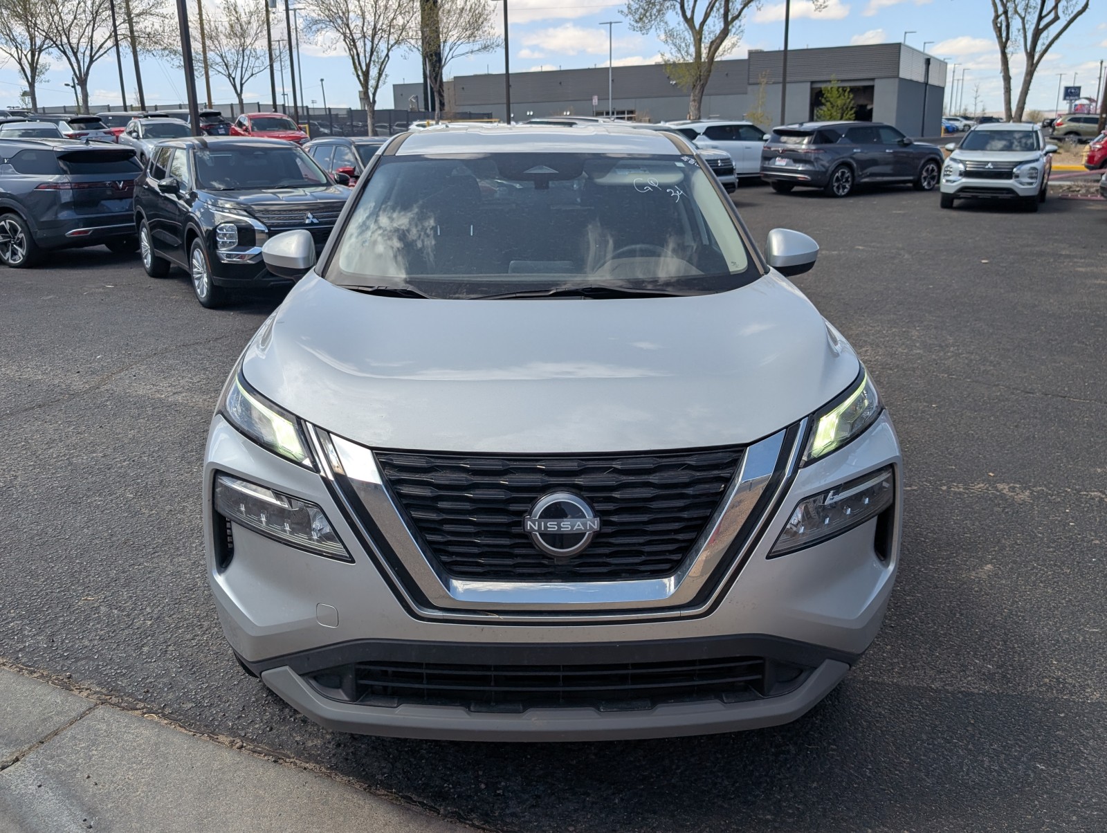 Used 2023 SILVER Nissan SV image 3