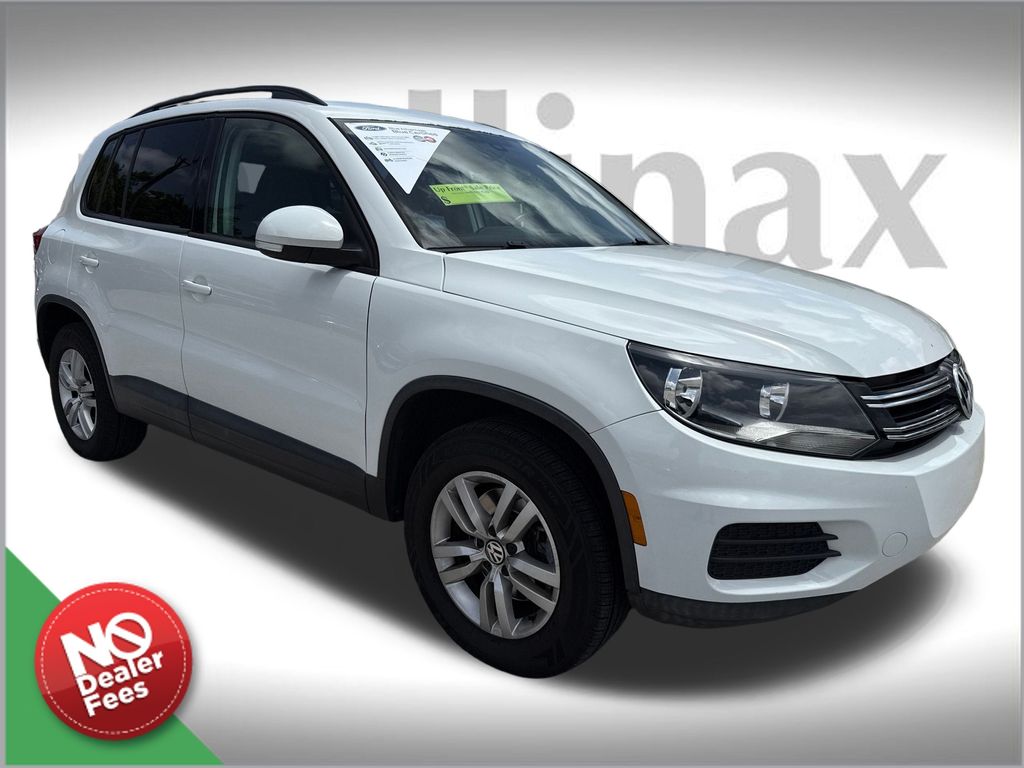 Certified 2016 Volkswagen Tiguan S with VIN WVGAV7AX6GW581680 for sale in Lake Park, FL