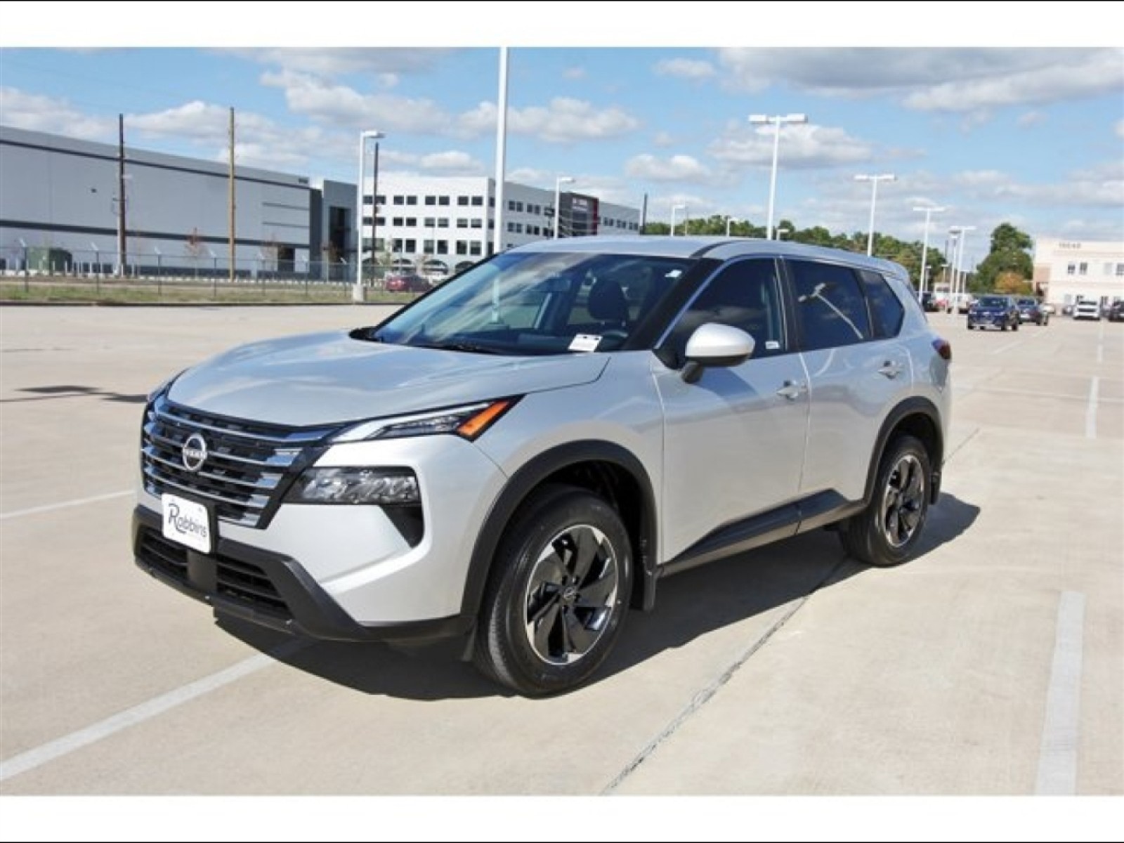 2025 Nissan Rogue SV Silver at Robbins Nissan