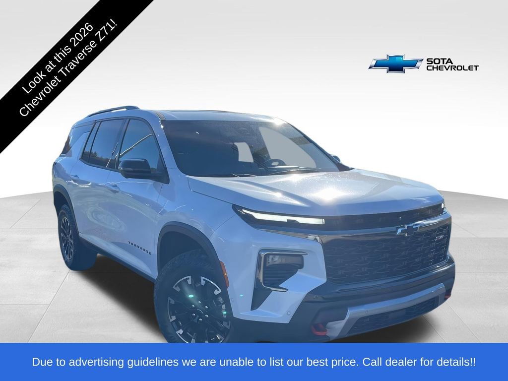 2026 Chevrolet Traverse Z71's photo