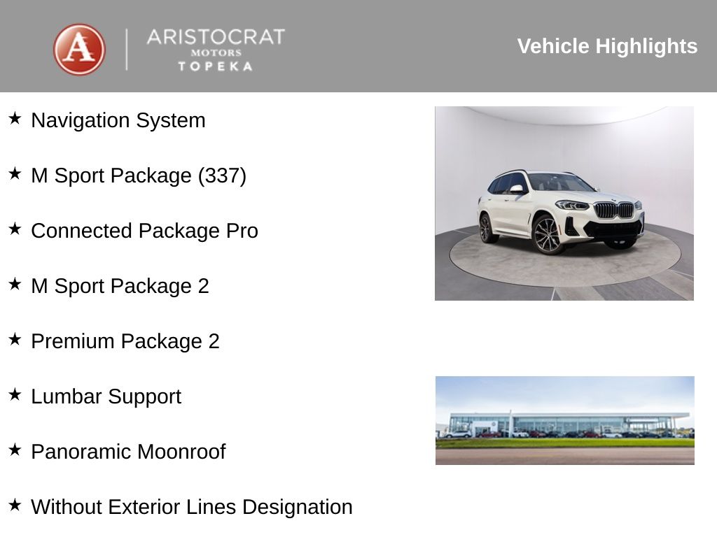 Used 2022 BMW X3 30i with VIN 5UX53DP04N9K16039 for sale in Kansas City