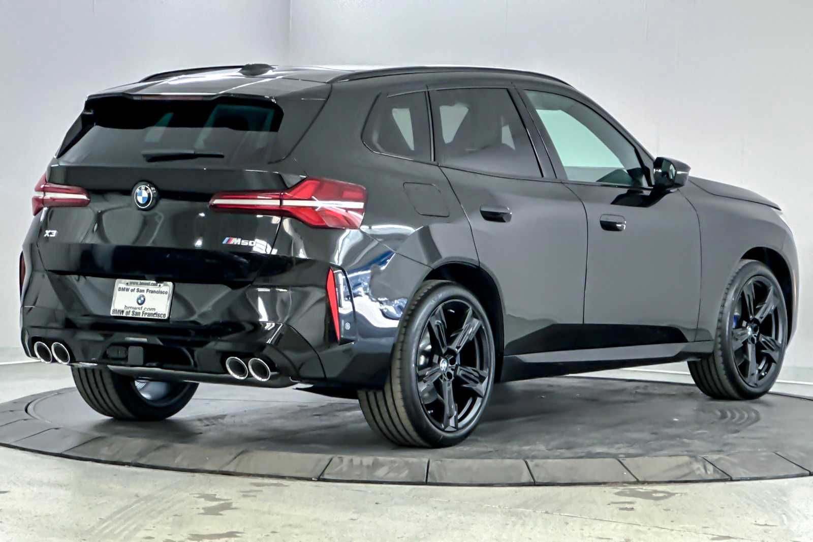 New 2025 Black Sapphire Metallic BMW M50 xDrive image 2