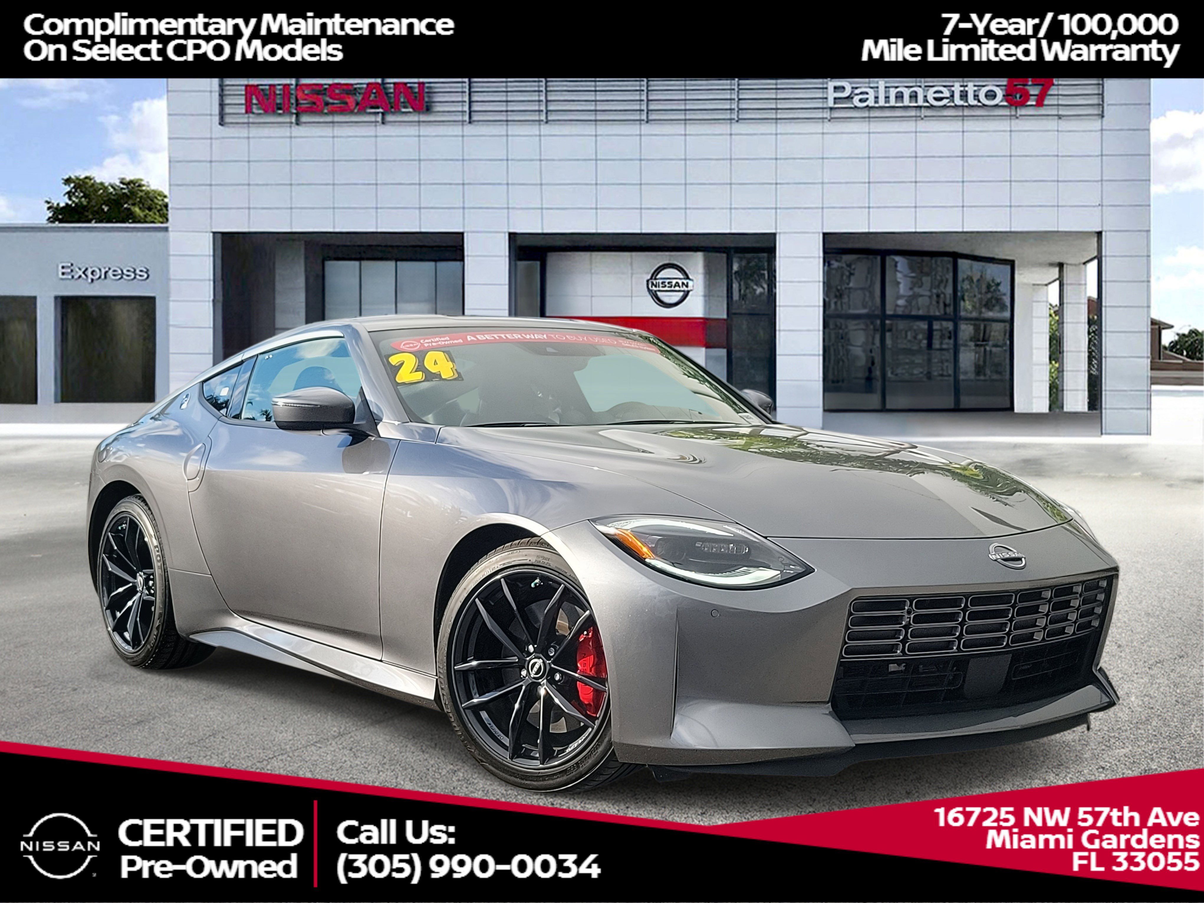 Certified Used 2024 Nissan Z For Sale Miami FL | #P366816