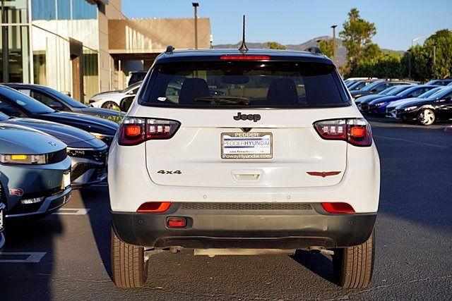 Used 2023 White Jeep Trailhawk image 8