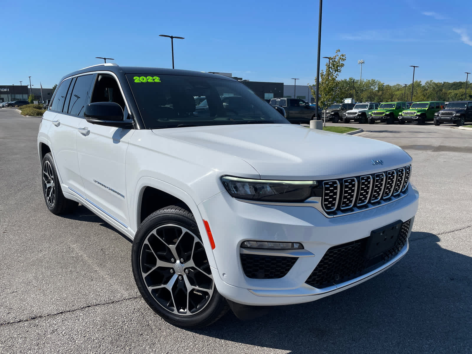 Used 2022 Jeep Grand Cherokee Summit 4xe with VIN 1C4RJYE60N8758980 for sale in Kansas City