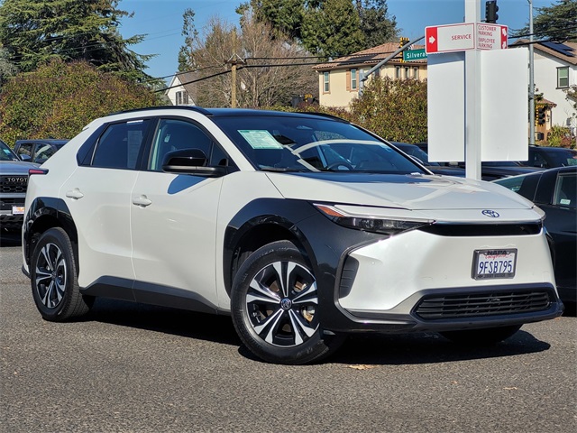 Used 2023 Toyota bZ4X XLE with VIN JTMABACA7PA027659 for sale in Napa, CA