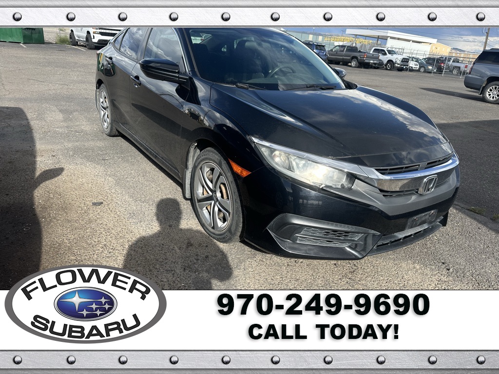 Used 2016 Honda Civic LX with VIN 19XFC2F55GE020746 for sale in Montrose, CO