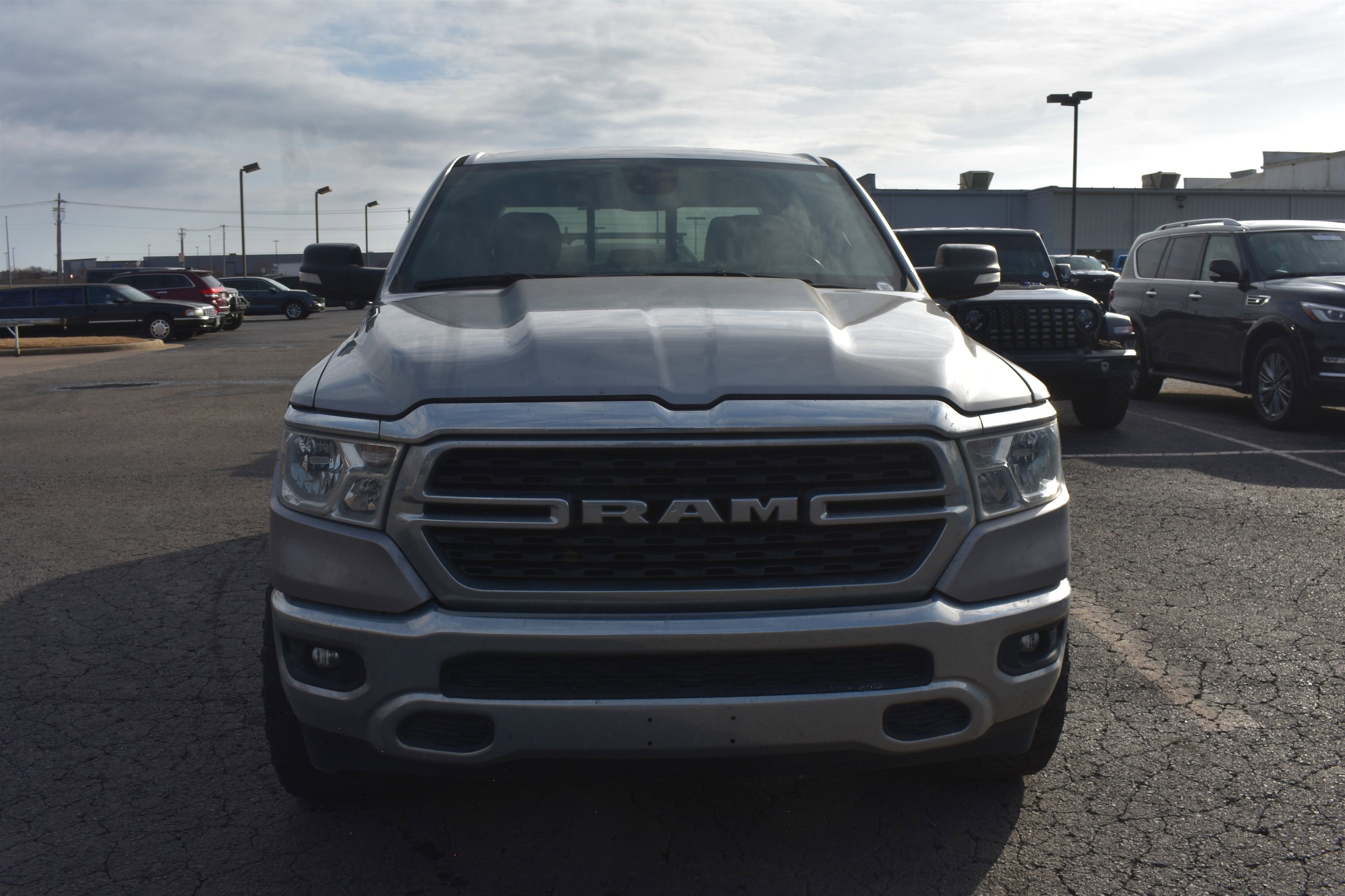 Used 2022 RAM Ram 1500 Pickup Big Horn/Lone Star with VIN 1C6RREFT9NN336582 for sale in Little Rock