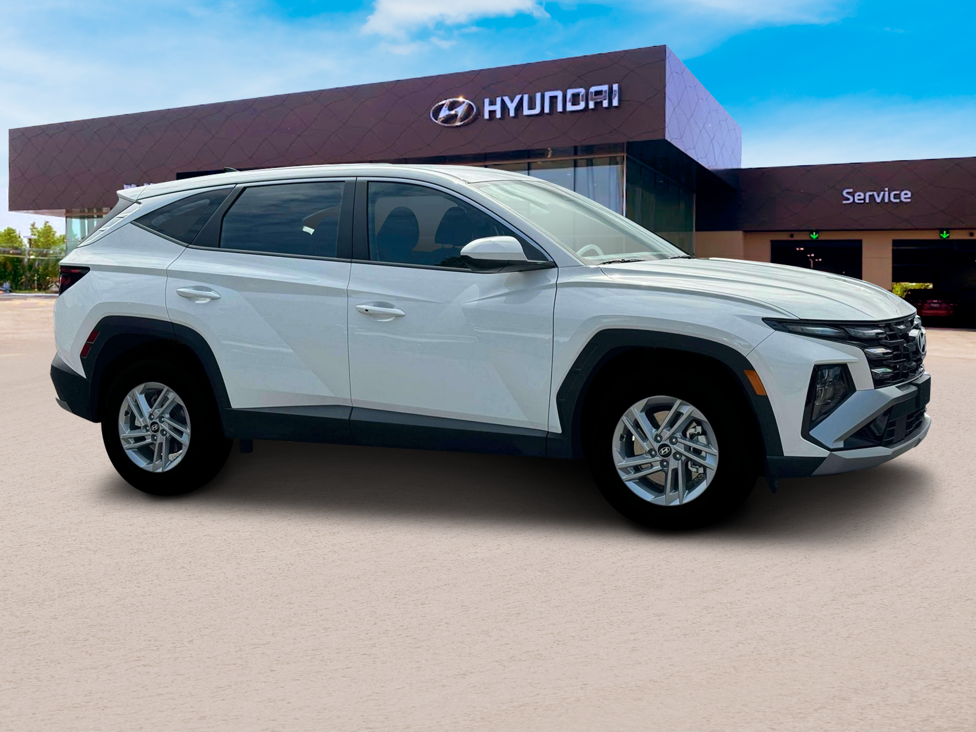 New 2025 Serenity White Pearl Hyundai SE AWD image 10