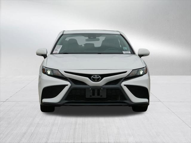 Certified 2023 Toyota Camry SE with VIN 4T1G11AK3PU749570 for sale in Golden Valley, Minnesota