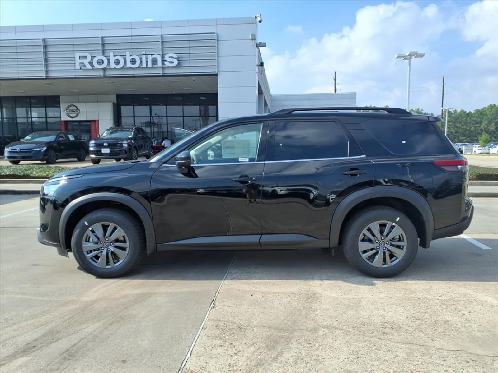 2025 Nissan Pathfinder SV Black at Robbins Nissan
