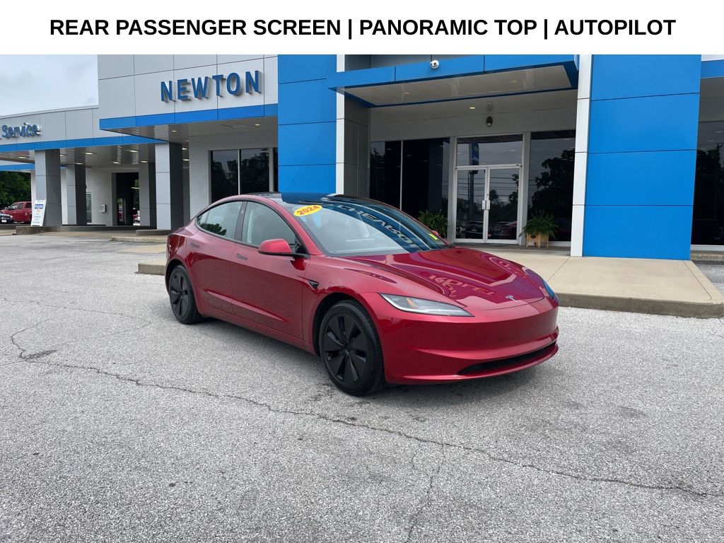 Used 2024 Red Tesla Base image 1