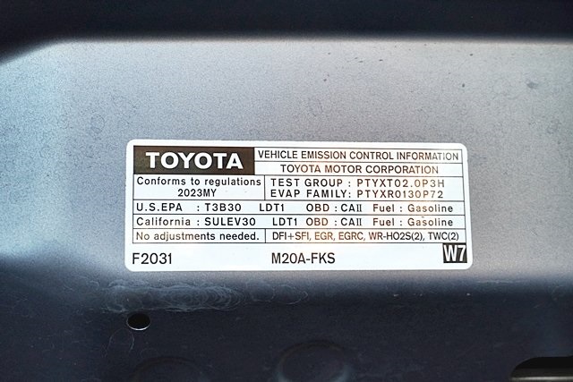 Used 2023 Blue Toyota XLE image 33