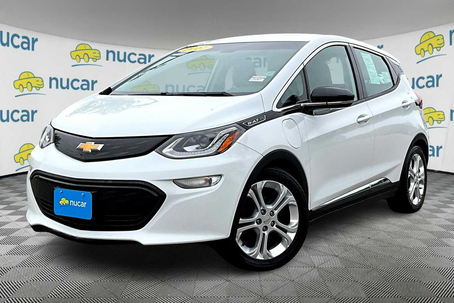 Used 2017 Chevrolet Bolt EV LT with VIN 1G1FW6S09H4169634 for sale in North Attleborough, MA