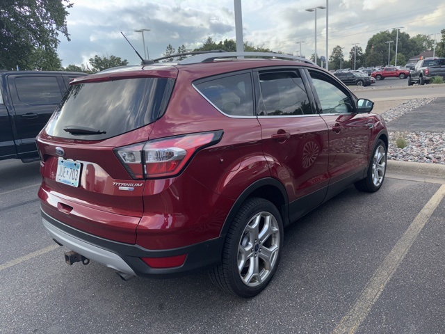 Used 2017 Ford Escape Titanium with VIN 1FMCU9J90HUB80809 for sale in Apple Valley, Minnesota