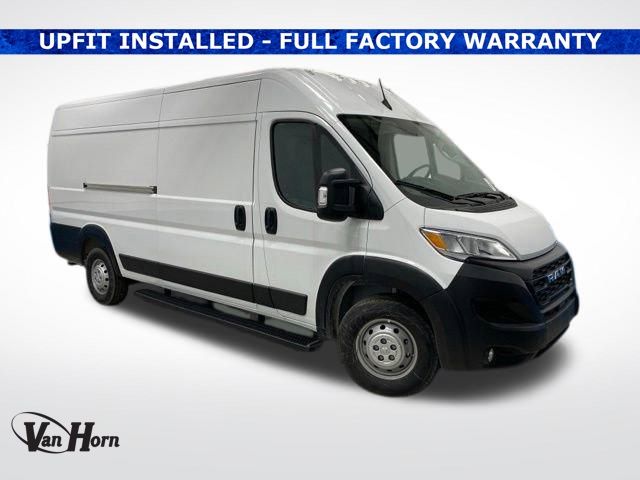 Used 2023 Bright White Clearcoat Ram High Roof image 1