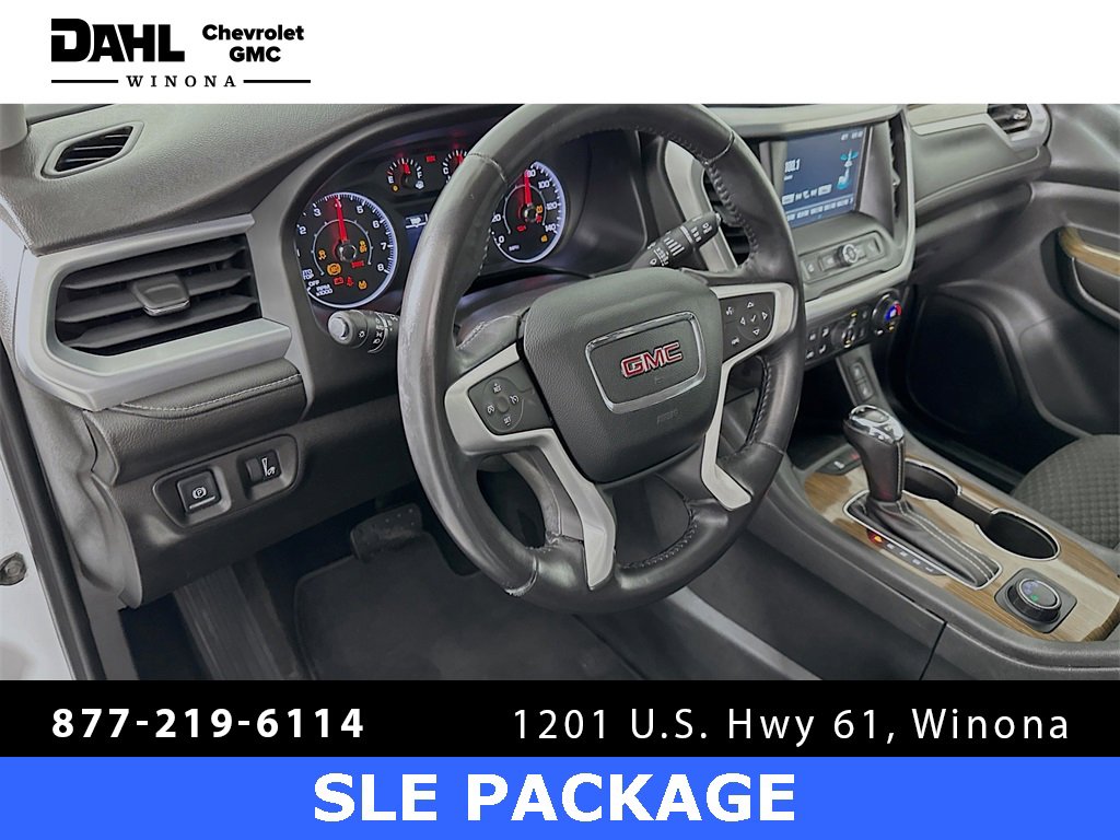 Used 2018 GMC Acadia SLE-2 with VIN 1GKKNSLA2JZ146119 for sale in Winona, Minnesota