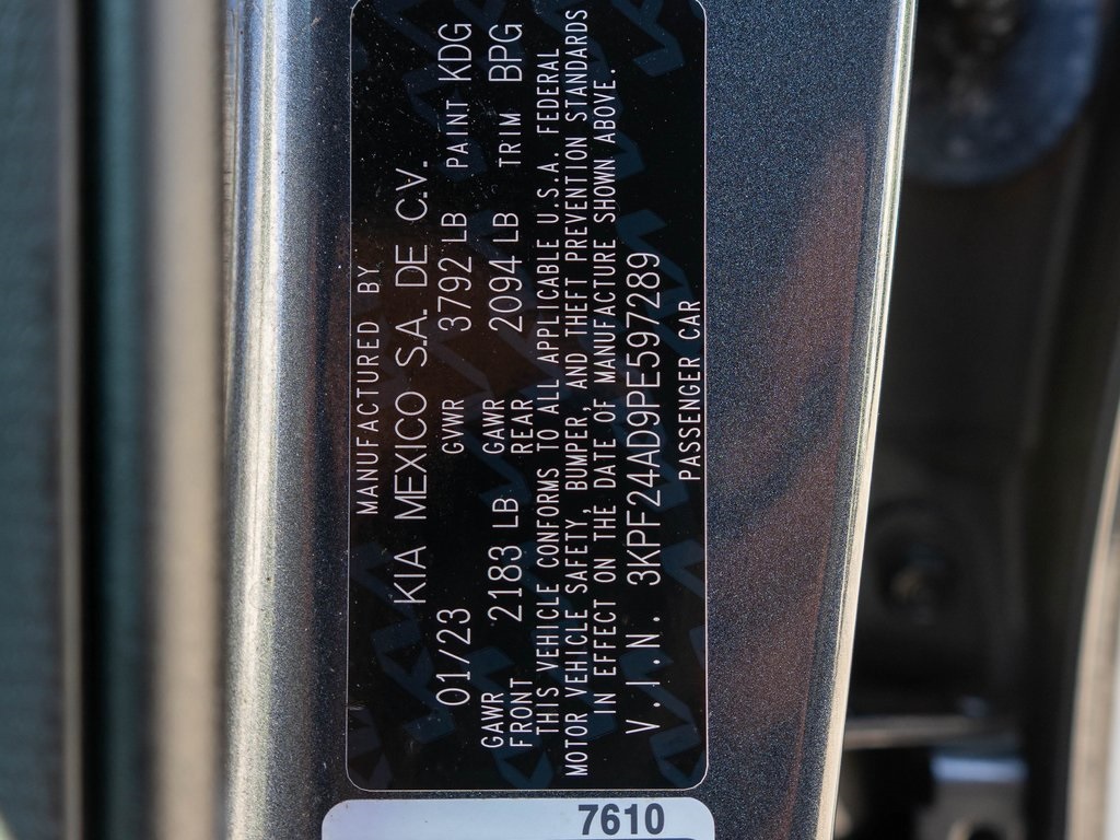 2023 Kia Forte LXS photo 27