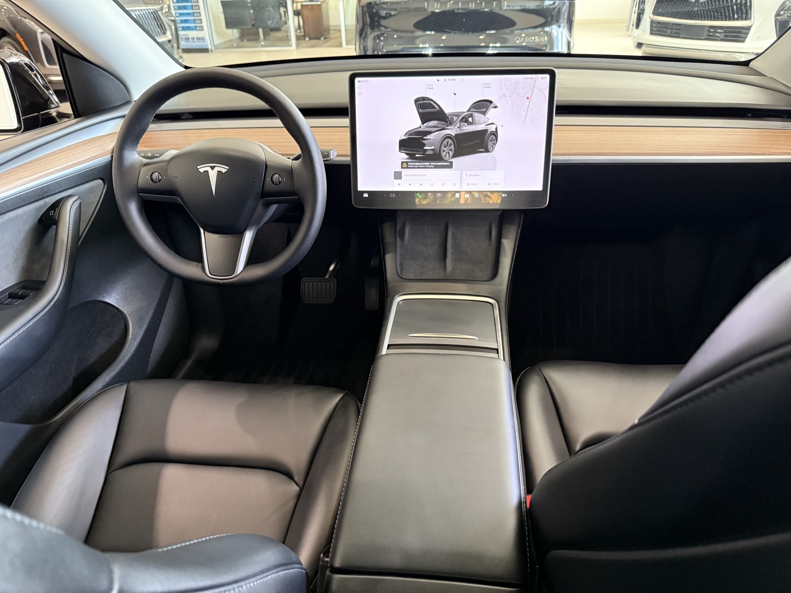 Used 2025 Tesla Model Y Long Range with VIN 7SAYGAEEXSF273298 for sale in Northfield, Minnesota