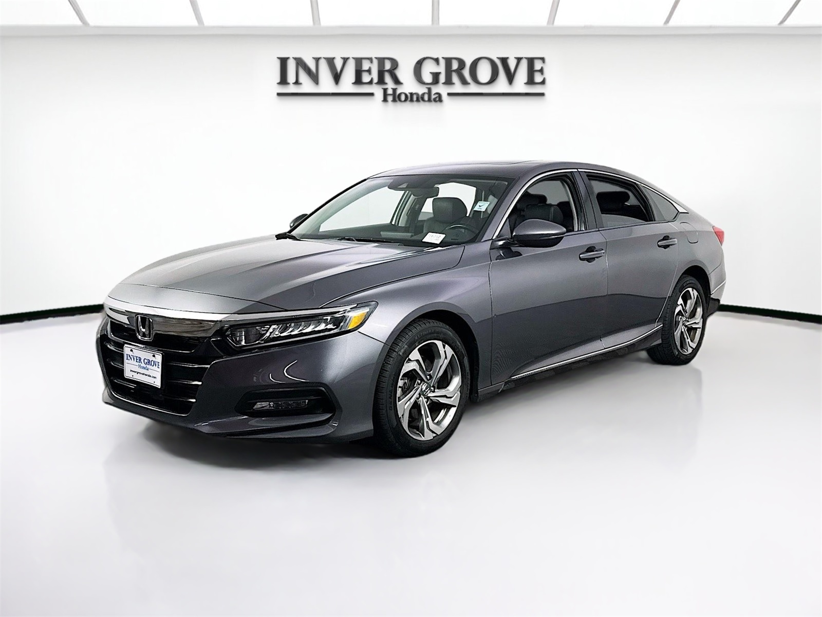 Used 2018 Honda Accord EX-L with VIN 1HGCV2F54JA013537 for sale in Inver Grove Heights, Minnesota