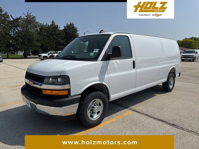 New 2025 Chevrolet Express Cargo 3500 WT Extended Wheelbase in