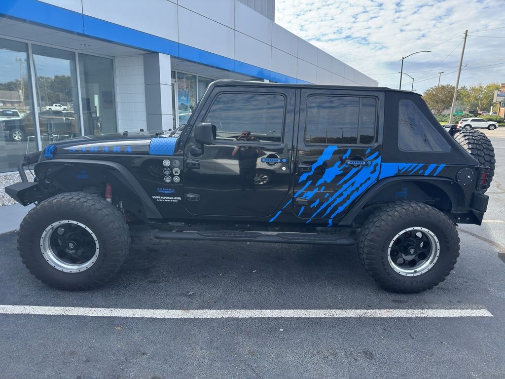 Used 2015 Jeep Wrangler Unlimited Sahara with VIN 1C4BJWEG5FL746966 for sale in Clinton, TN