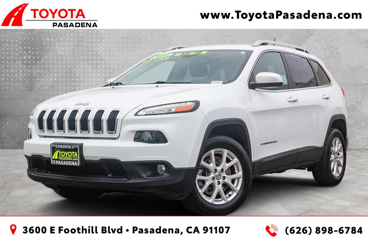 Used 2018 Jeep Cherokee Latitude Plus with VIN 1C4PJMLBXJD585969 for sale in Pasadena, CA