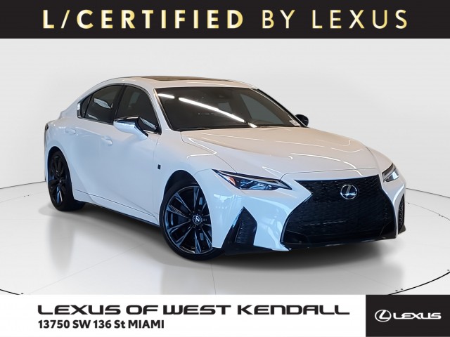 L/Certified 2024 Lexus IS Sedan in Miami #RL18322P | Lexus