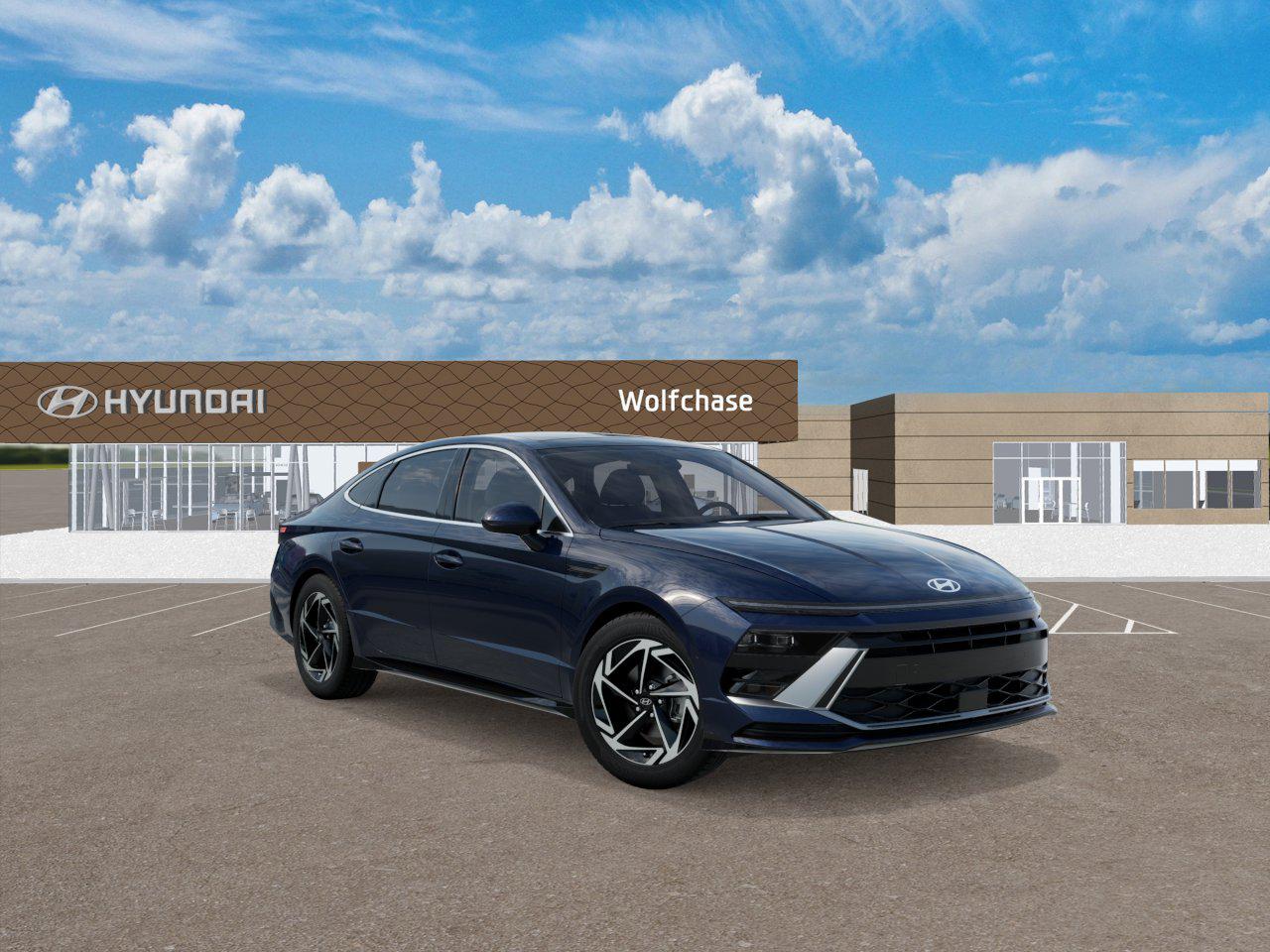 New 2025 Carbon Blue Hyundai SEL Convenience image 2