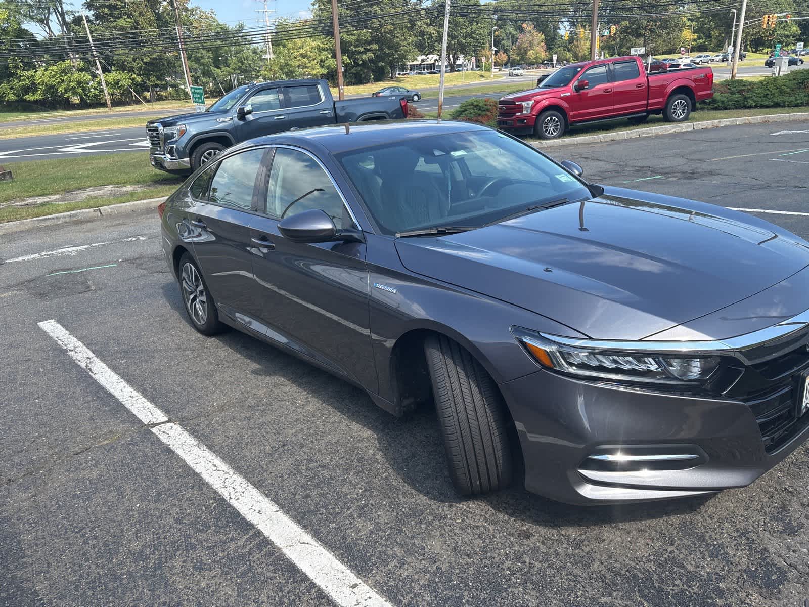 Used 2020 Honda Accord Hybrid with VIN 1HGCV3F1XLA016495 for sale in Kansas City