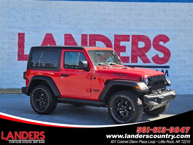 Pre-Owned 2021 Jeep Wrangler Willys Sport Utility in Little Rock