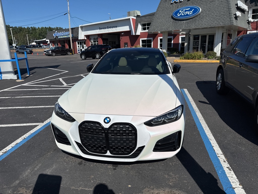Used 2021 BMW 4 Series M440i with VIN WBA13AR0XMCF81886 for sale in White Bear Lake, Minnesota
