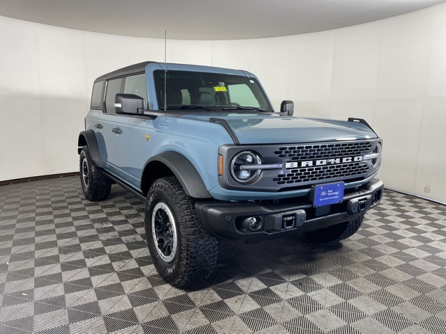 Certified 2023 Ford Bronco 4-Door Badlands with VIN 1FMEE5DP0PLB38735 for sale in Shakopee, Minnesota