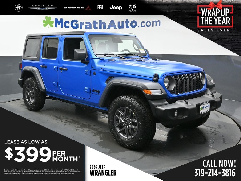 2026 Jeep Wrangler 4-Door Sport S's photo