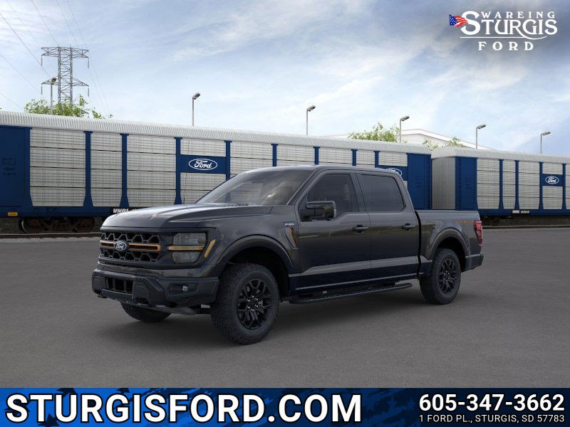 New 2025 Agate Black Metallic Ford Tremor image 1