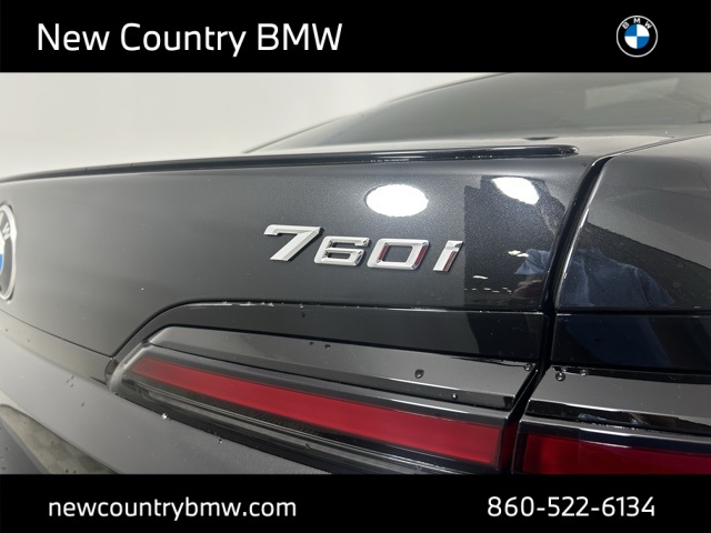 New 2025 Black Sapphire Metallic BMW 760i xDrive image 10