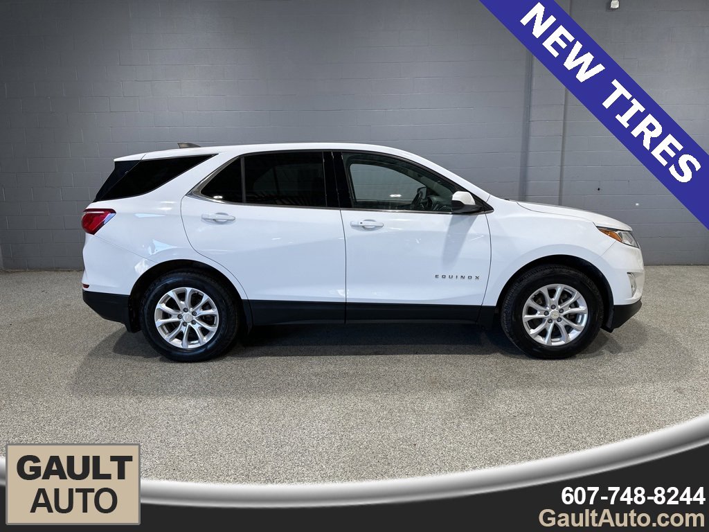 Used 2020 Chevrolet Equinox LT with VIN 3GNAXUEV5LS512305 for sale in Endicott, NY