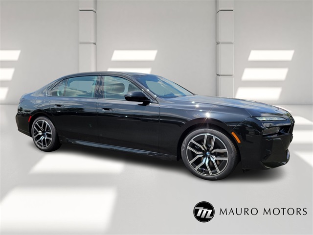 New 2025 Black BMW 760i xDrive image 1