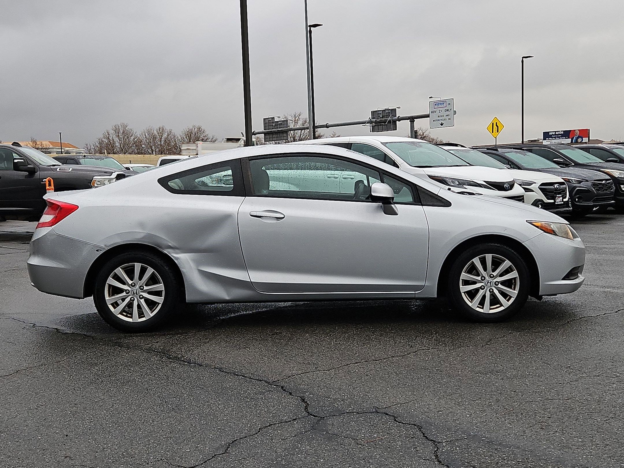 Used 2012 Honda Civic EX with VIN 2HGFG3B81CH562646 for sale in American Fork, UT