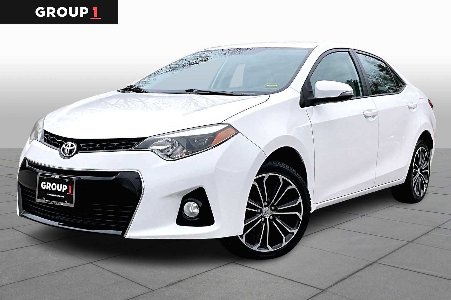2015 Toyota Corolla S Plus