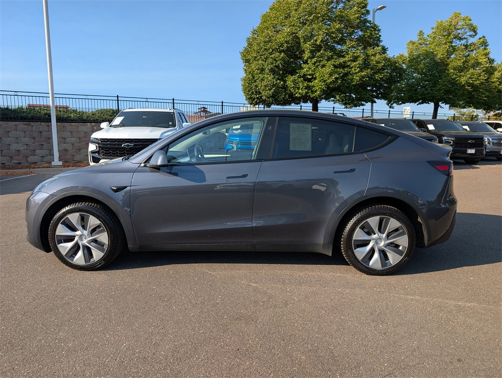 Used 2023 Tesla Model Y Long Range with VIN 7SAYGDEE8PF841055 for sale in Northfield, Minnesota