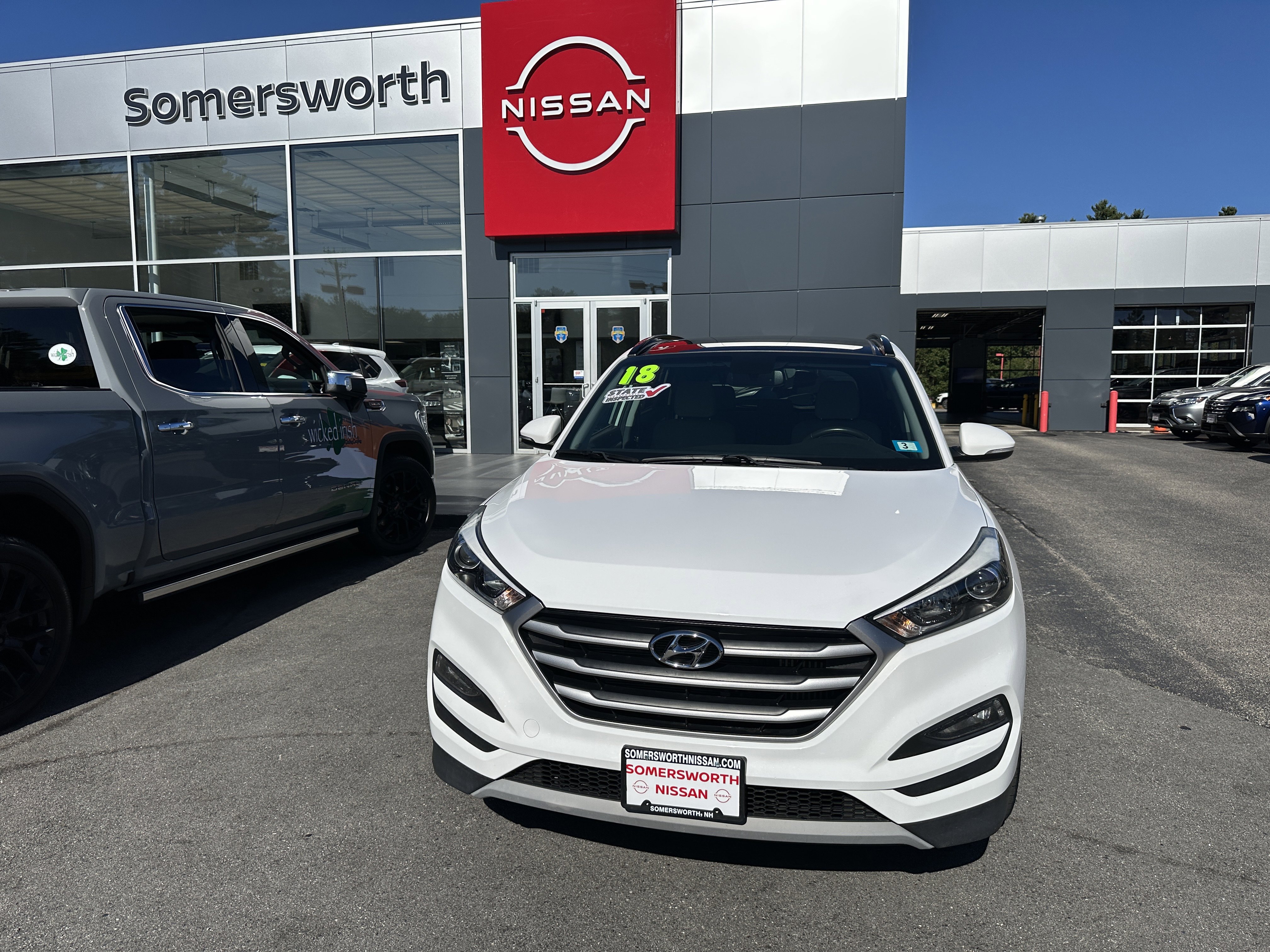 Used 2018 Hyundai Tucson Value with VIN KM8J3CA20JU691629 for sale in Somersworth, NH