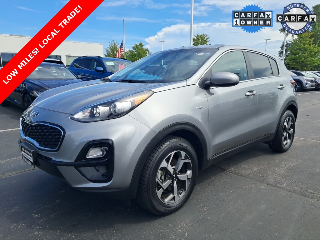 Used 2021 Kia Sportage LX with VIN KNDPMCAC1M7942312 for sale in Franklin, WI