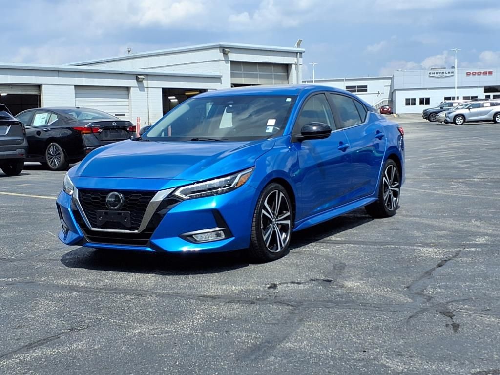 Certified 2022 Nissan Sentra SR with VIN 3N1AB8DV6NY319888 for sale in Kansas City