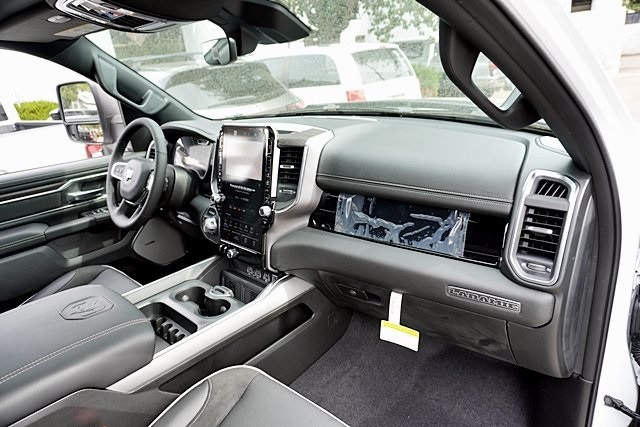 New 2026 Bright White Clear-Coat Exterior Paint RAM Laramie image 13