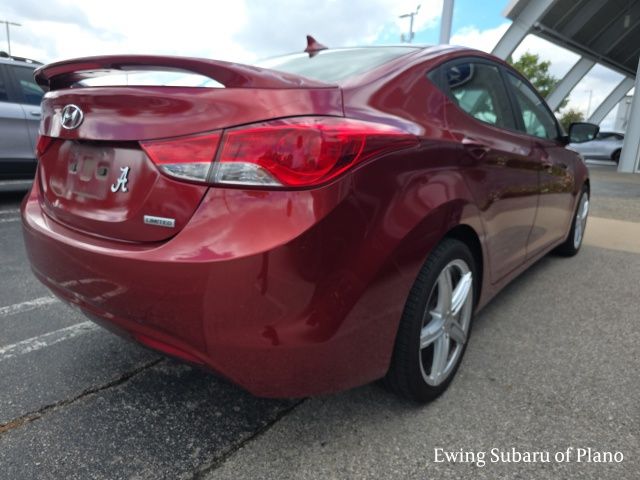 Used 2013 Hyundai Elantra Limited with VIN 5NPDH4AE3DH337332 for sale in Plano, TX
