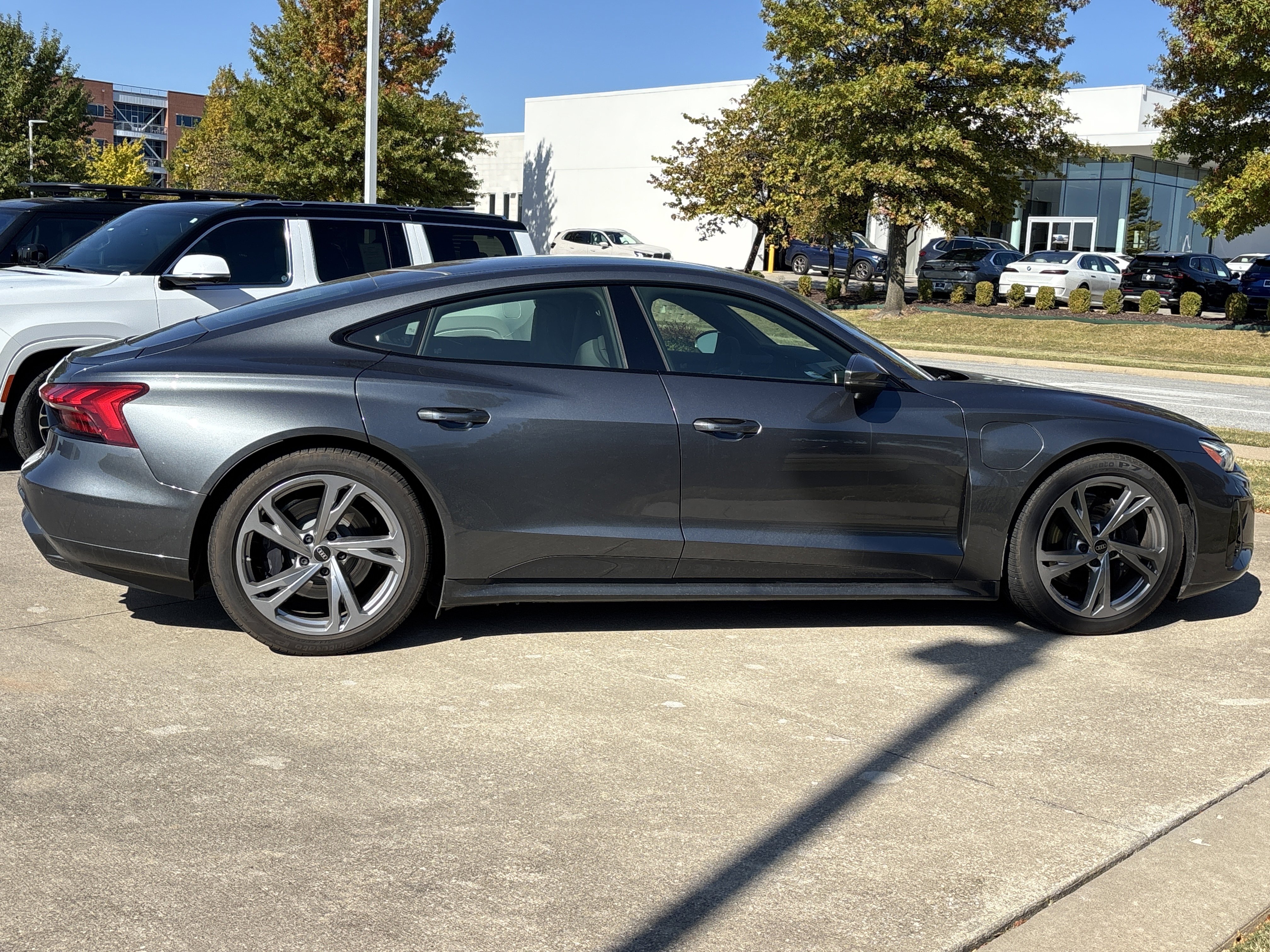 Used 2023 Audi e-tron GT Premium Plus with VIN WAUFJBFW7P7003099 for sale in Bentonville, AR